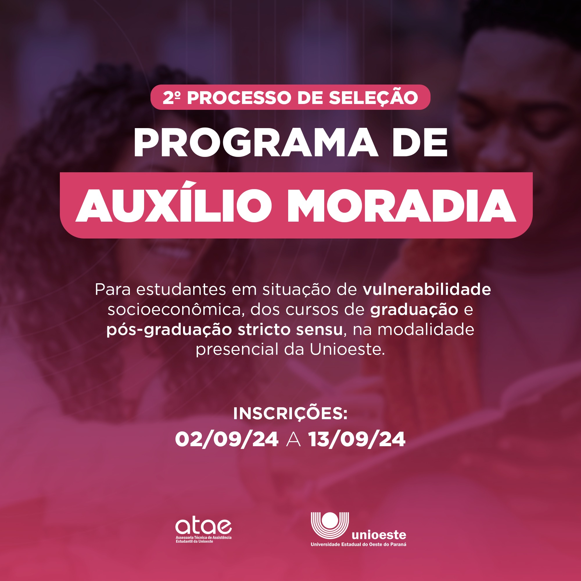 Unioeste abre inscrições para Programa de Auxílio Moradia