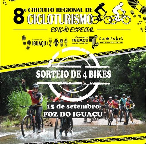 Foz do Iguaçu sedia 5ª etapa do 8º Circuito Regional de Cicloturismo