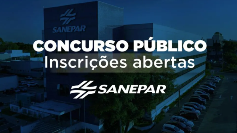 Sanepar – PR abre Concursos para níveis médio e superior com salários de até R$ $ 6.902,16