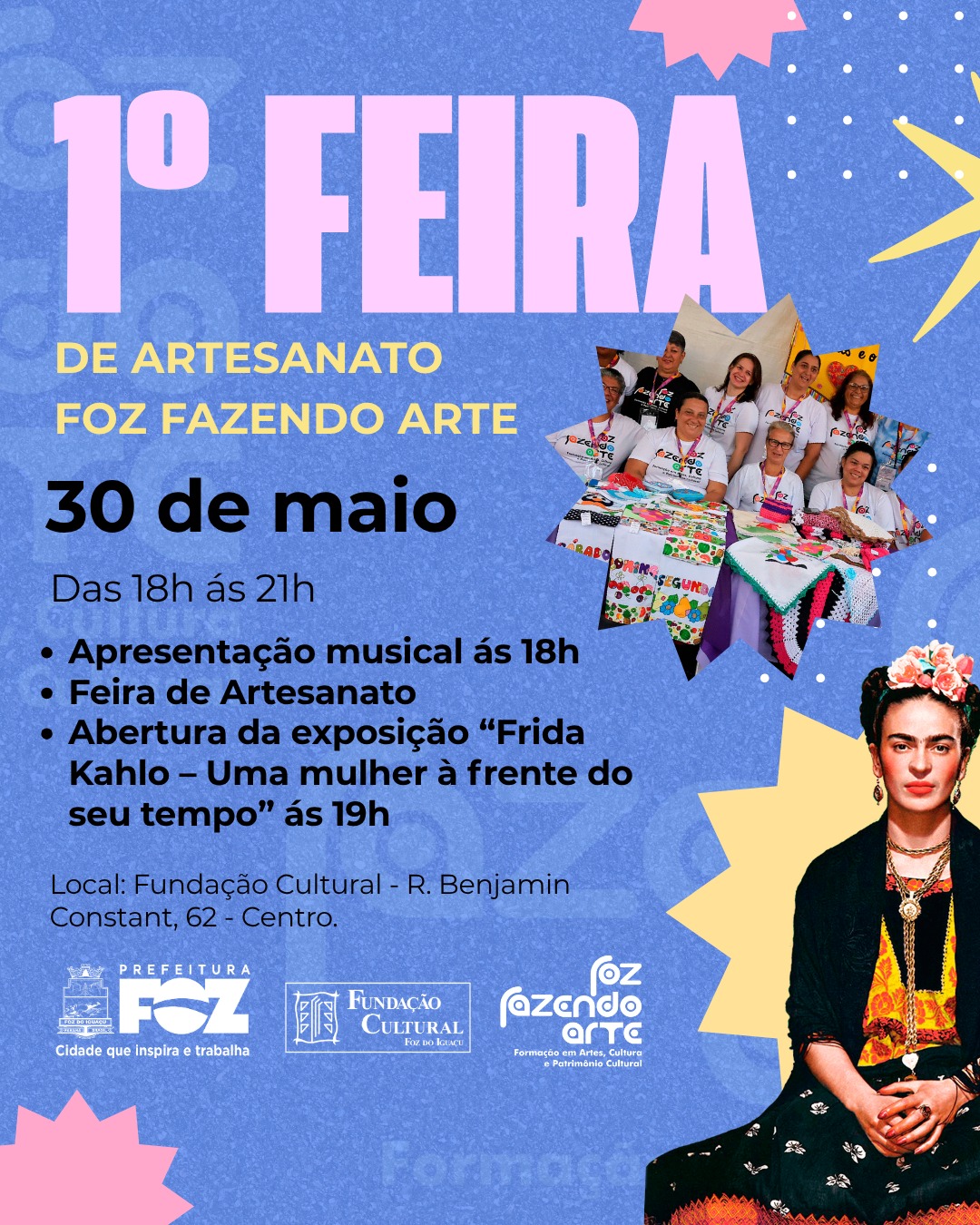 #Sextou com arte na Fundação Cultural