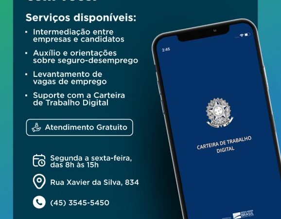 522 vagas de emprego abertas na Agência do Trabalhador de Foz