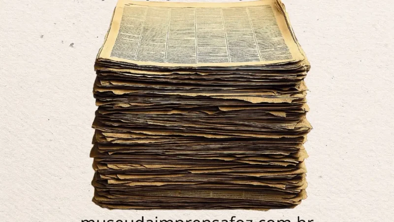 Capas históricas do Museu da Imprensa ficam em exposição até domingo