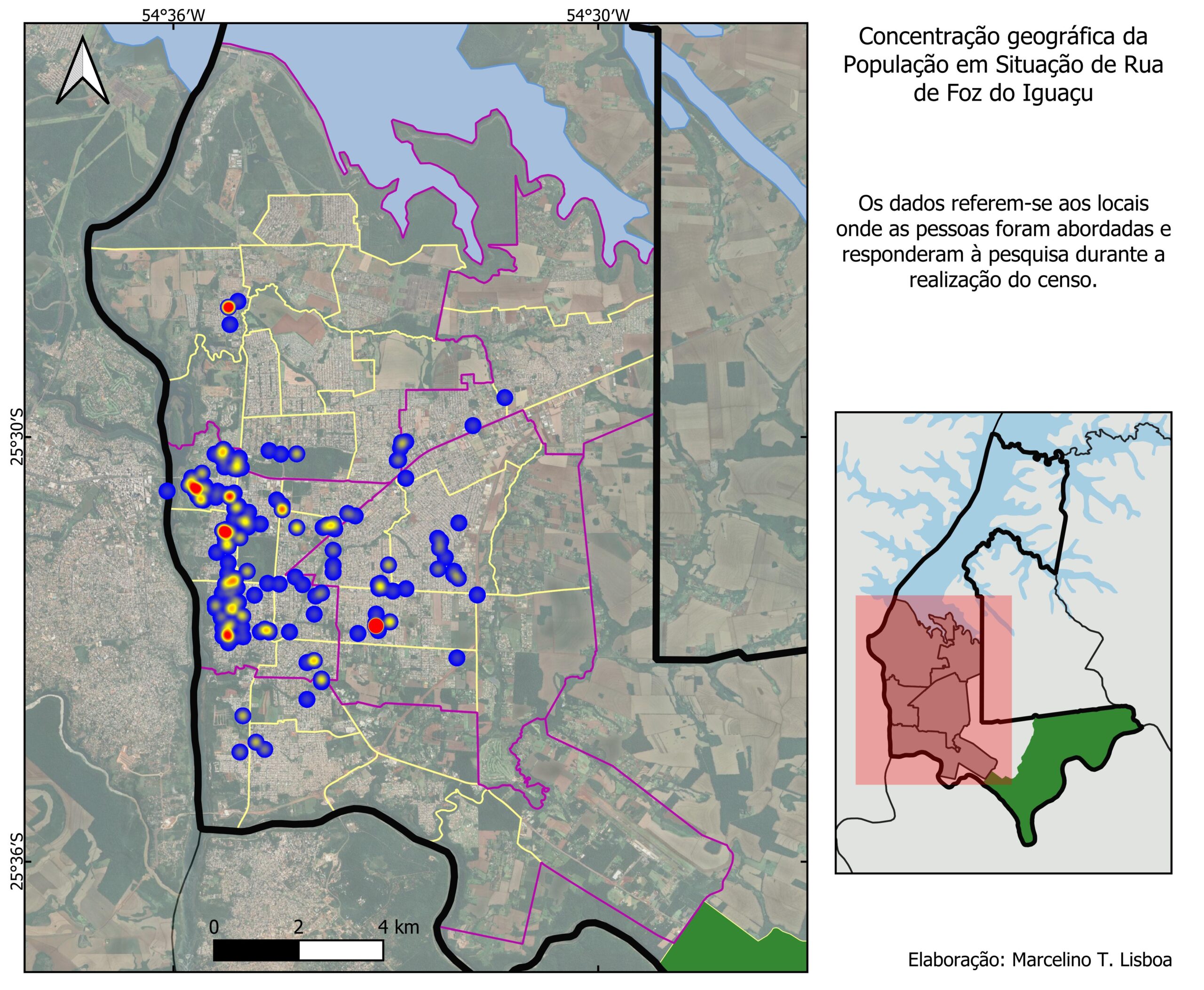 Censo da População em Situação de Rua de Foz do Iguaçu contou com participação da UNILA