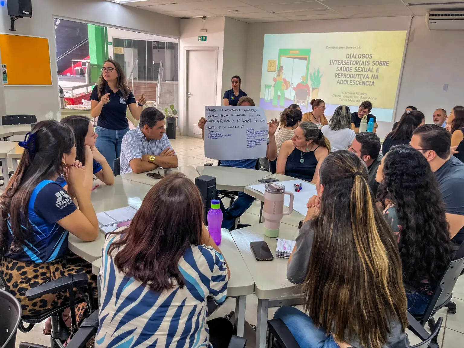Primeira semana de fevereiro marca ações de diálogo sobre prevenção à gravidez na adolescência em Foz do Iguaçu