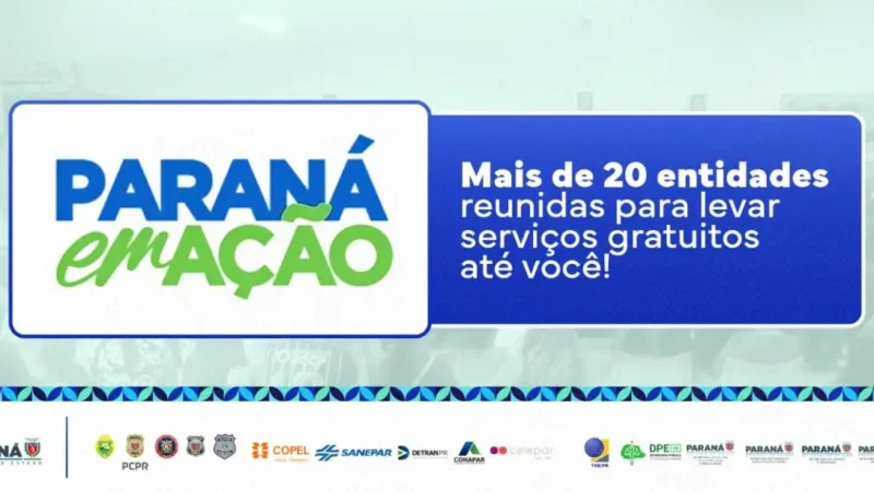 “Paraná em Ação” e “Foz Exercendo a Cidadania” levam serviços essenciais gratuitos à população