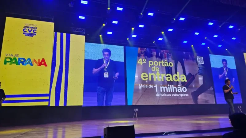 Mais 2 mil profissionais são impactados pelo turismo do Paraná em convenção da CVC