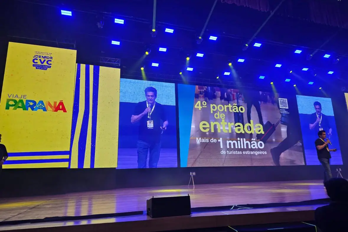 Mais 2 mil profissionais são impactados pelo turismo do Paraná em convenção da CVC
