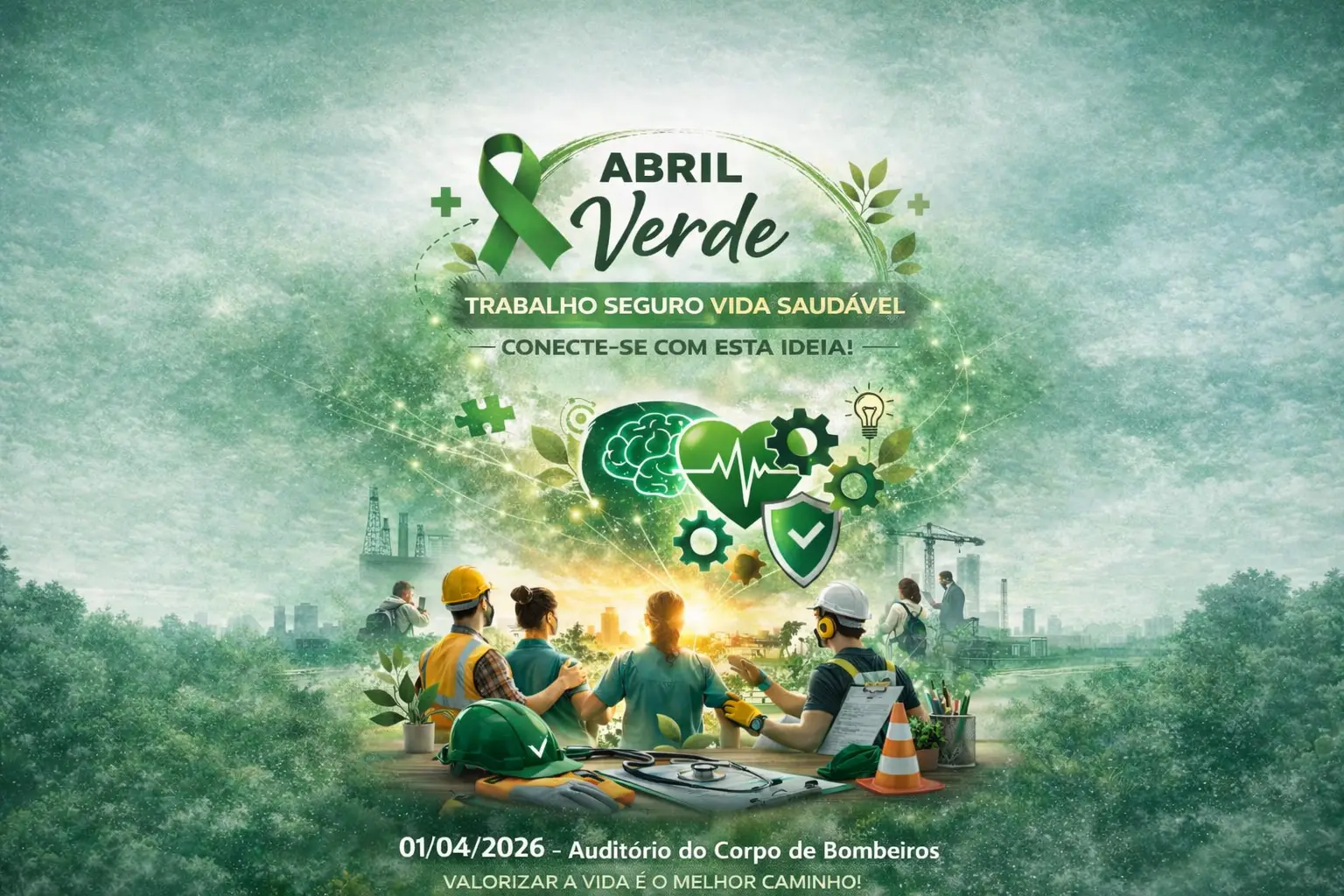 Saúde abre Campanha Abril Verde com foco na prevenção de acidentes de trabalho em Foz do Iguaçu