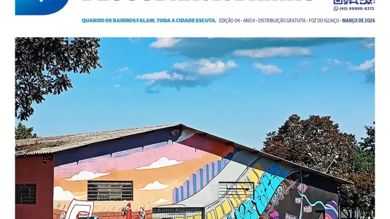 Jornal Descubra Seu Bairro lança a Edição #04 destacando Morumbi, Campos do Iguaçu e mais bairros de Foz