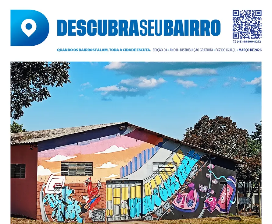 Jornal Descubra Seu Bairro lança a Edição #04 destacando Morumbi, Campos do Iguaçu e mais bairros de Foz