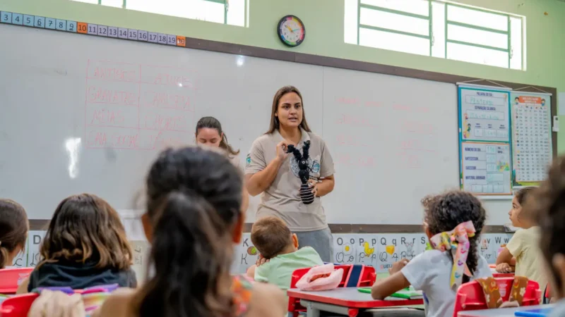 CCZ inicia nova etapa de projeto que leva educação em saúde a alunos da rede municipal