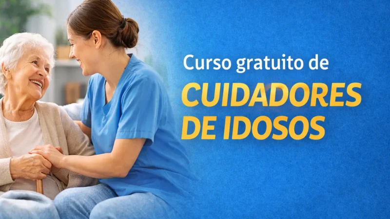 Curso gratuito de formação de cuidadores de idosos abre inscrições em Foz do Iguaçu