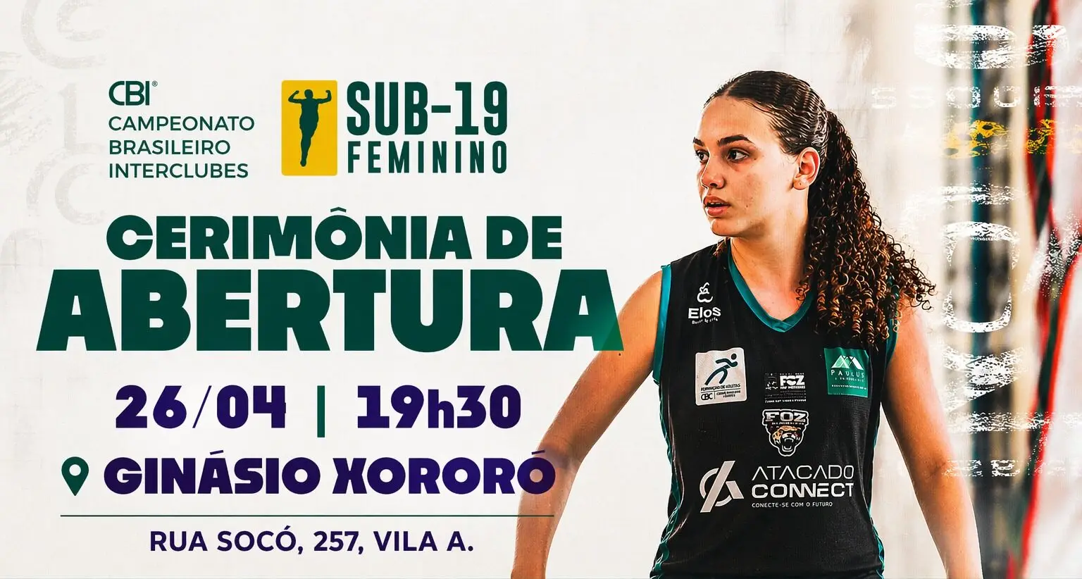 Foz do Iguaçu sedia a etapa final do Campeonato Brasileiro Interclubes (CBI) Sub-19 Feminino de Basquete