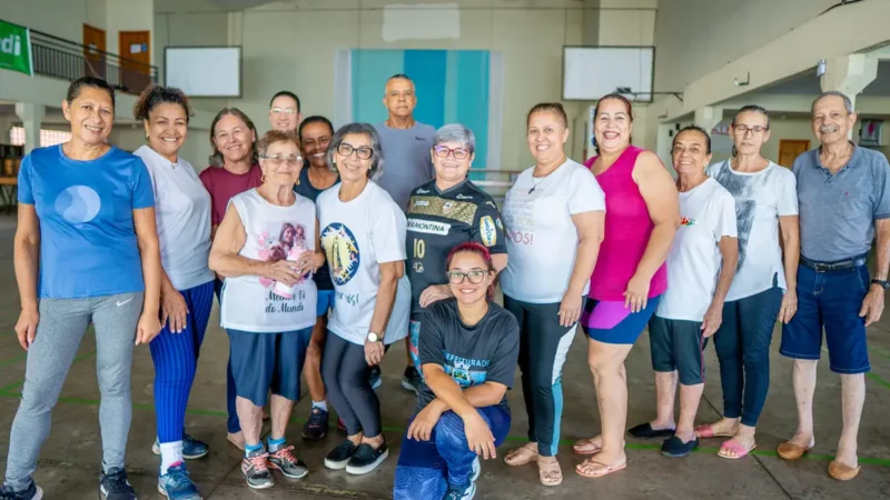 Grupo de pilates no Porto Meira promove saúde, bem-estar e integração social para a terceira idade