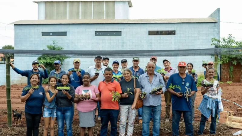 Oficinas de hortas dos Núcleos de Cooperação Socioambiental valorizam trabalho coletivo e criam espaços de convivência
