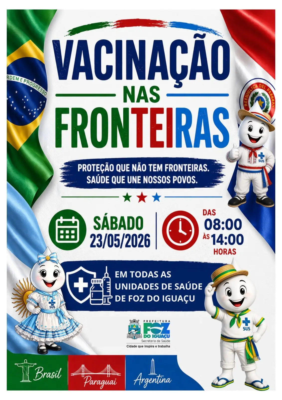 Dia D de Vacinação em todas as UBSs