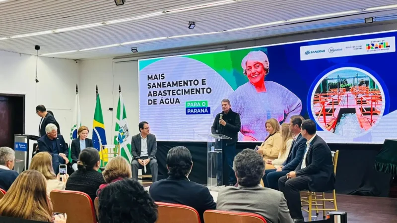 Foz do Iguaçu recebe R$ 89 milhões em investimentos para ampliar sistemas de água e esgoto