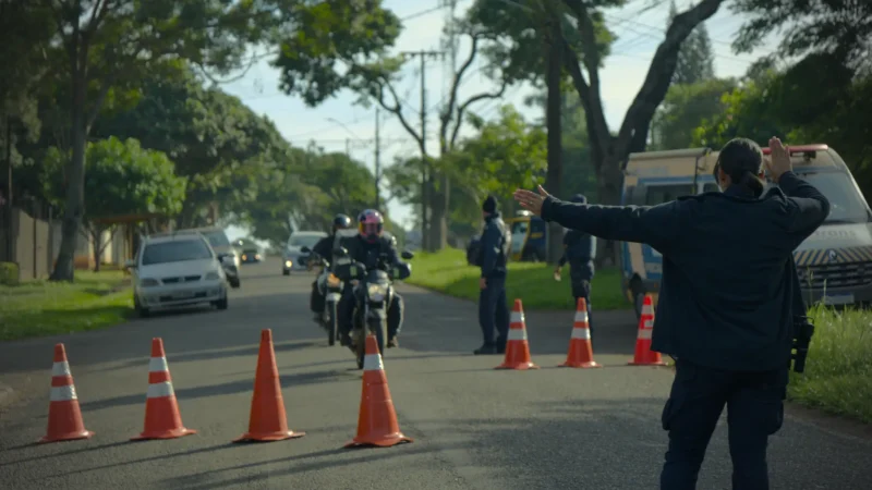 Foztrans realiza blitz na região Sul para fiscalizar motociclistas irregulares