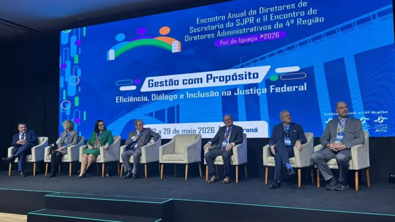 Itaipu participa da abertura de encontro da Justiça Federal em Foz do Iguaçu