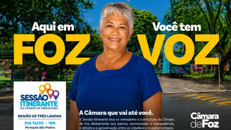 Chegou a vez da região de Três Lagoas receber a Sessão Itinerante da Câmara