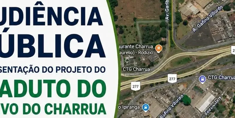 Prefeitura apresenta projeto do Viaduto do Trevo do Charrua em audiência pública
