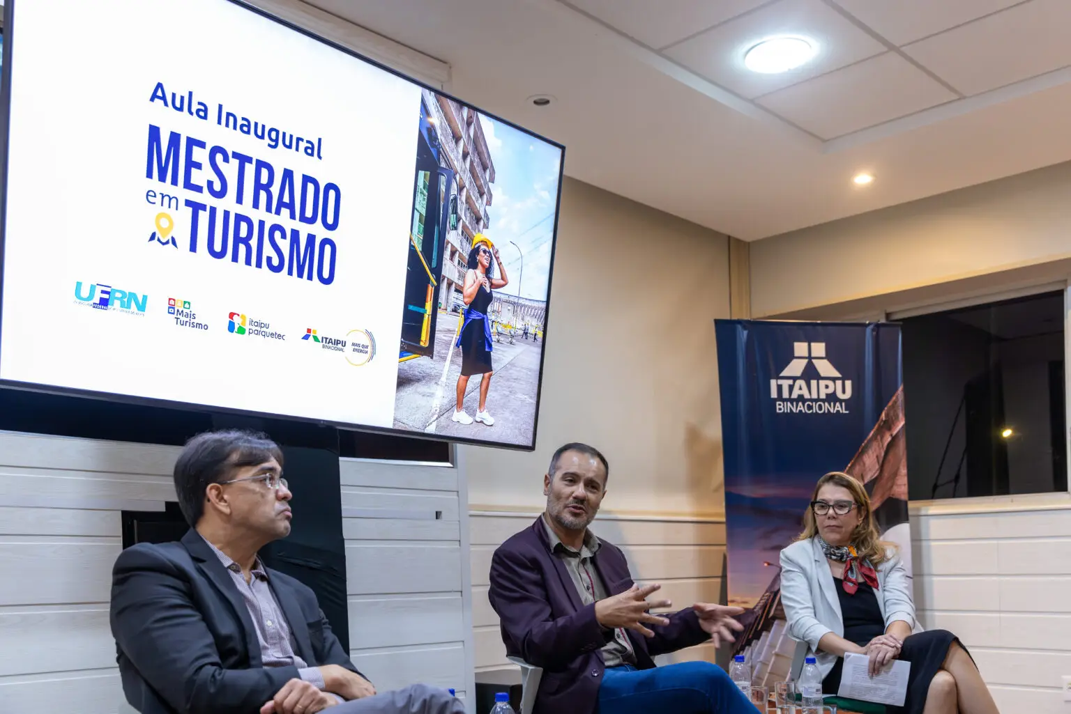 Aula inaugural marca início do Mestrado Interinstitucional em Turismo da Itaipu Binacional e Itaipu Parquetec