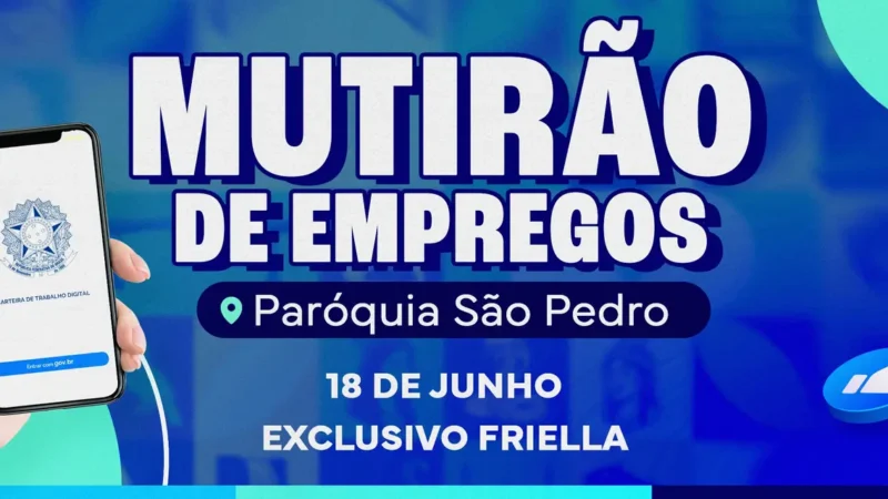 Agência do Trabalhador realiza mutirão de empregos na região de Três Lagoas