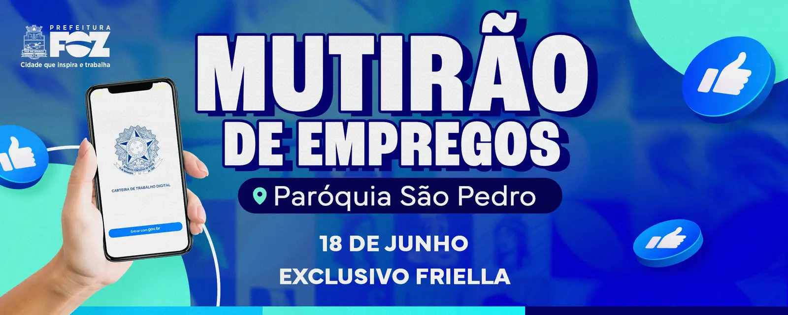Agência do Trabalhador realiza mutirão de empregos na região de Três Lagoas