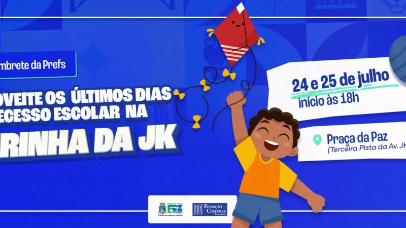 Edição especial: Feirinha da JK celebra fim das férias escolares nesta sexta e sábado