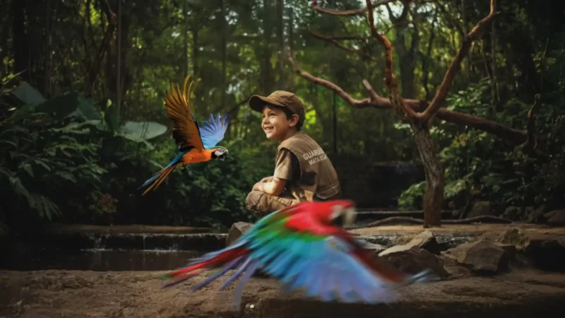 Parque das Aves abre inscrições para nova edição do Clubinho Guardiões da Mata Atlântica