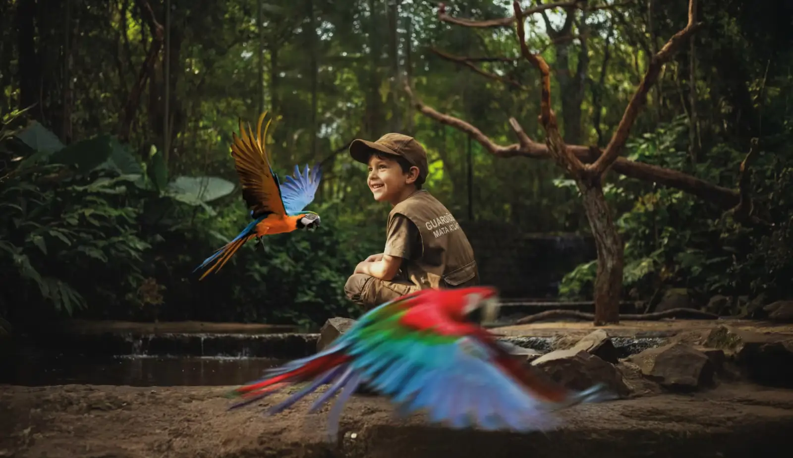 Parque das Aves abre inscrições para nova edição do Clubinho Guardiões da Mata Atlântica