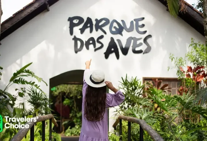 Parque das Aves conquista selo Travellers’ Choice 2026